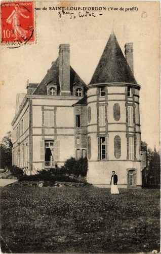 Cpa chateau de - ak,