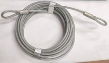 stahlkabel mit schlaufen 10m