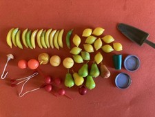 Konvolut Plastik Obst altes