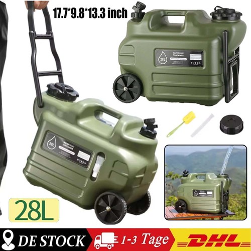 Wasserkanister 28l auf rädern - 28l,