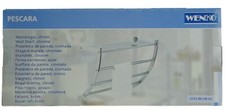 Wenko Wandregal Badezimmer Regal mit Handtuchhalter & Ablage Chrom Bad - Pescara