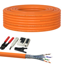Cat7 Verlegekabel Netzwerkkabel Datenkabel Kat Lan Kabel Ethernet Simplex Duplex