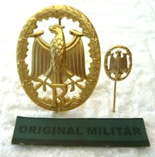 Original Leistungsabzeichen Reservisten Bundeswehr GOLD  und Anstecknadel  NEU