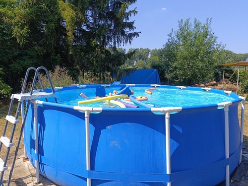 Intex metal frame pool - intex,