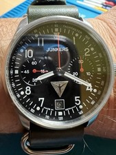 Junkers Herren Handaufzug Chronograph P 3133