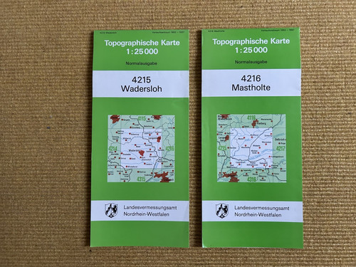Topographische karte - topographische,