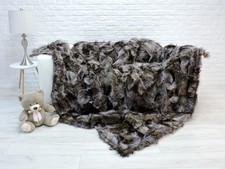 Waschbär Pelz Decke : King