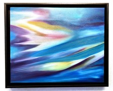 Original abstraktes ölbild - abstraktes, im