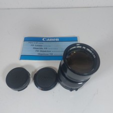 Canon FD 135mm f2.8 Manual