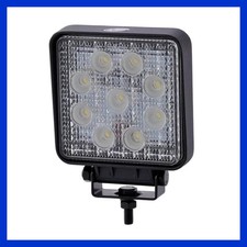 LED Arbeitsscheinwerfer eckig Scheinwerfer 9 x 3 W High Power LED 12 - 24V