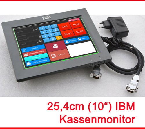 25cm ibm kassenmonitor - 10",