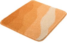 KLEINE WOLKE Badematte Malena Höhe  50 cm x 60 cm rost rutschhemmend fußbodenhe