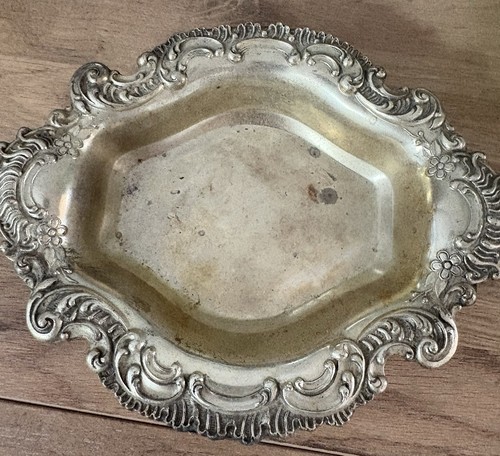 Ovale versilberte
