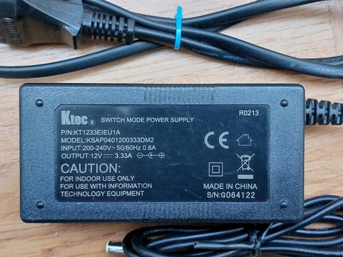 Ktec netzteil adapter 12v - ktec,
