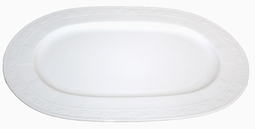 Cameo weiss platte oval - 35, cm