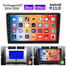 Für Peugeot 407 2004 2005 2006 2007-2011 Android 13.0 Autoradio GPS NAVI WIFI