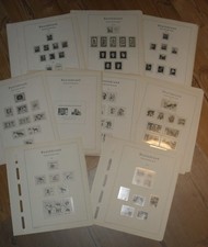 Vordruckblätter  DDR  von 1959 - einschl. 1964 siehe scan