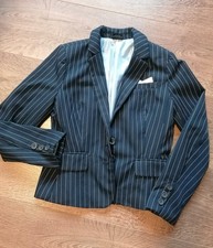 Damen Nadelstreifen Blazer Gr