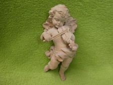 Alter kleiner Engel Wandengel aus Lindenholz handgeschnitzt