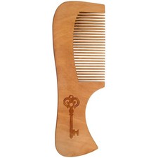 Holzkamm "Vintage Schlüssel"