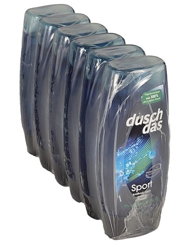6x225ml duschdas sport - duschdas,