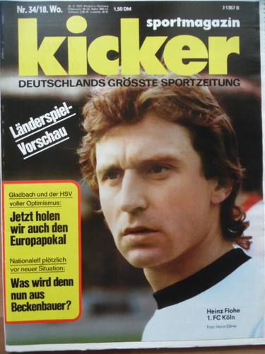 Kicker 1977 heinz - 25.4.,