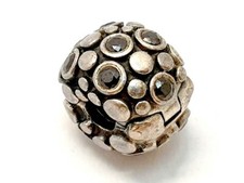 Pandora Clip Stopper Bubble Sterling Silber 925 Blase mit Zirkonia