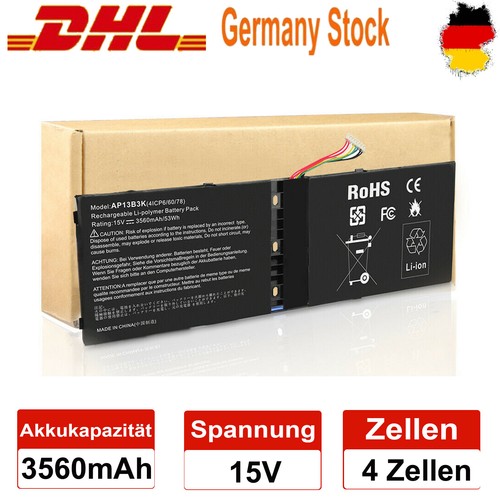 Ap13b3k akku für acer aspire - ap13b3k,