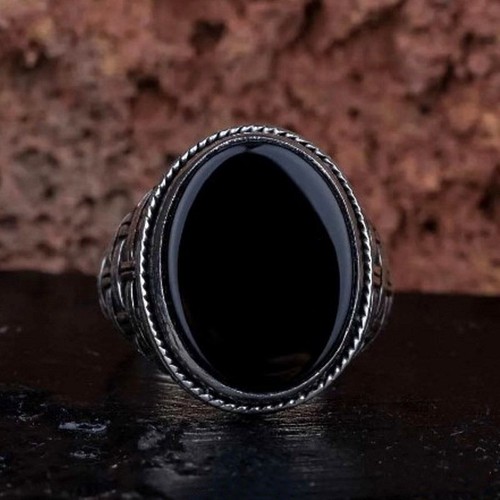 925 sterling silber - silber, schwarz