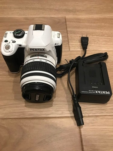 Pentax dslr kamera weiß - pentax, k-r