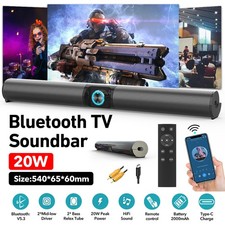 3D TWS Soundbar 20W Subwoofer