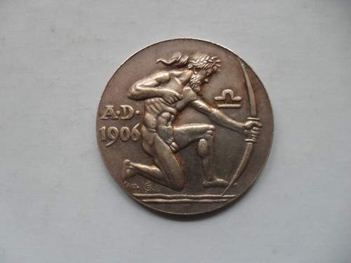 Silbermedaille deutsches - -,