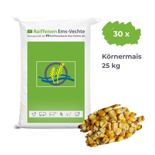 Körnermais 25 kg sack - körnermais,,