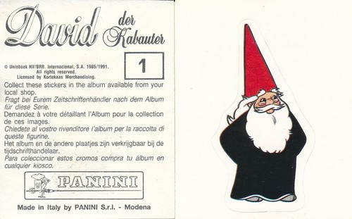 Panini sticker david der - david,