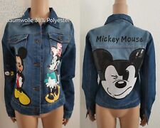 Mickey Mouse Denim Jeansjacke Größe 36