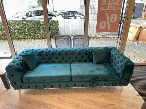 Verkaufe ein chesterfield sofa - verkaufe,
