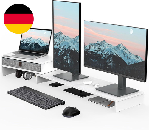 Fenge dual monitorständer - fenge, mit