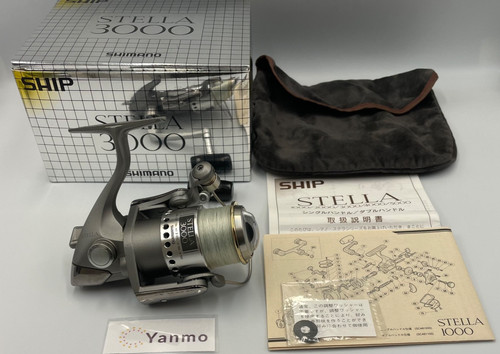 Shimano stella 3000 spinn - 95,