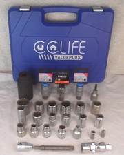 Schlagschraubset im Koffer und/oder Schraub- Schlagschraub-Nüsse und Werkzeuge