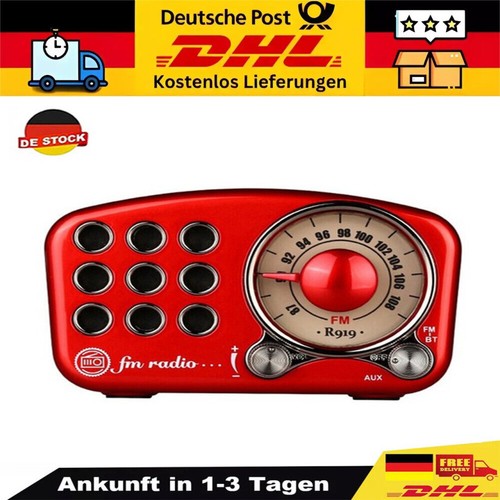 Retro bluetooth radio - retro,