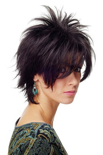 Perücke wig schwarz kurzhaar - wig,