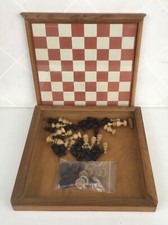 Antik Schach- und Mühle