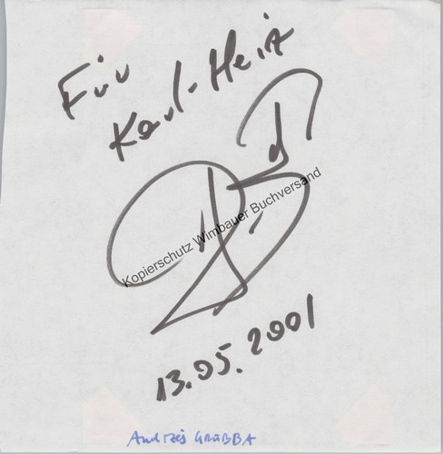 Original autogramm andrzej - original,