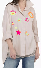 NEU TREDY HIPPIE BLUSE HEMD