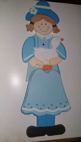 Kantenhocker aus holz mädchen - aus,