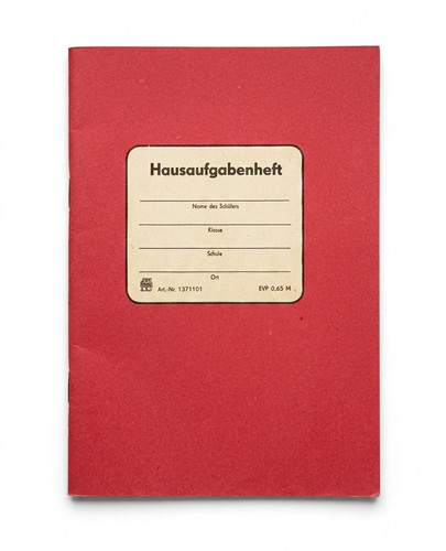 Original ddr hausaufgabenheft - original,