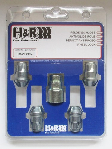 Muttern felgenschloss m12 - h&r,