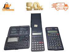 3x Taschenrechner Casio & Sharp Wissenschaftlicher Taschenrechner-DEFEKT!