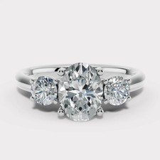 18 K Weißgold 2,60 Kt