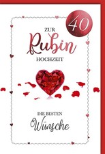 Rubinhochzeit -